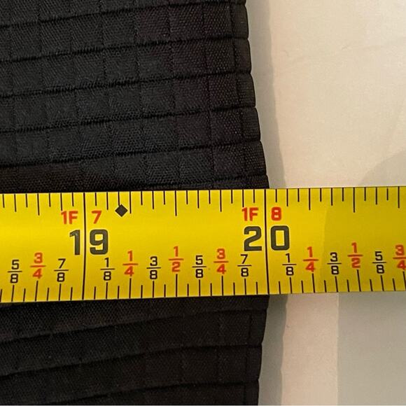 Liz Claiborne Black Textured Academia Career Office Pencil Skirt NWOT Size 8 - Picture 11 of 12